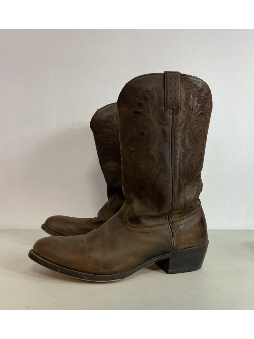 Merrell Leather Western Cowboy Boots Mens 12